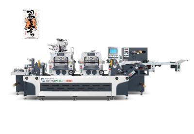 Máquina de corte a óleo de etiqueta de autocolante eficiente / Iml Máquina de corte a óleo de etiqueta