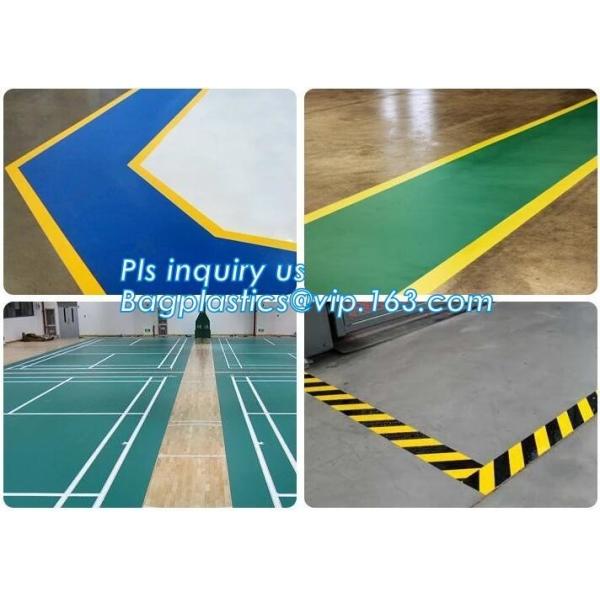 Flame Retardant Vehicle Reflective Tape Vinyl Tape BOPP Packing Tape For Packaging yellow, blue, pure white