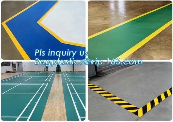 Flame Retardant Vehicle Reflective Tape Vinyl Tape BOPP Packing Tape For Packaging yellow, blue, pure white