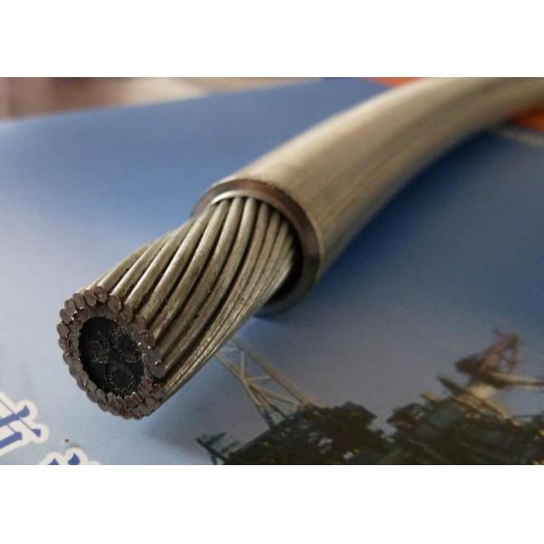 Oil & Gas Downhole Downhole Fiber Optic Cable , Stainless Steel Testing Cable