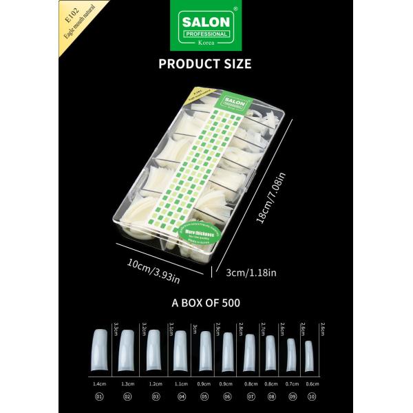 Press on Nails Professional False Nails Art Acrylic French Artificial Fingernails Fake Nails Wholesale Price