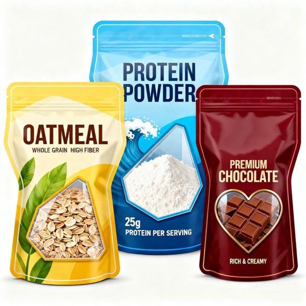 PE Plastic Matte Food Packaging Bag Smell Proof Holographic Mylar Bag Laminated Embossed Plastic Bag for Flavor Snacks