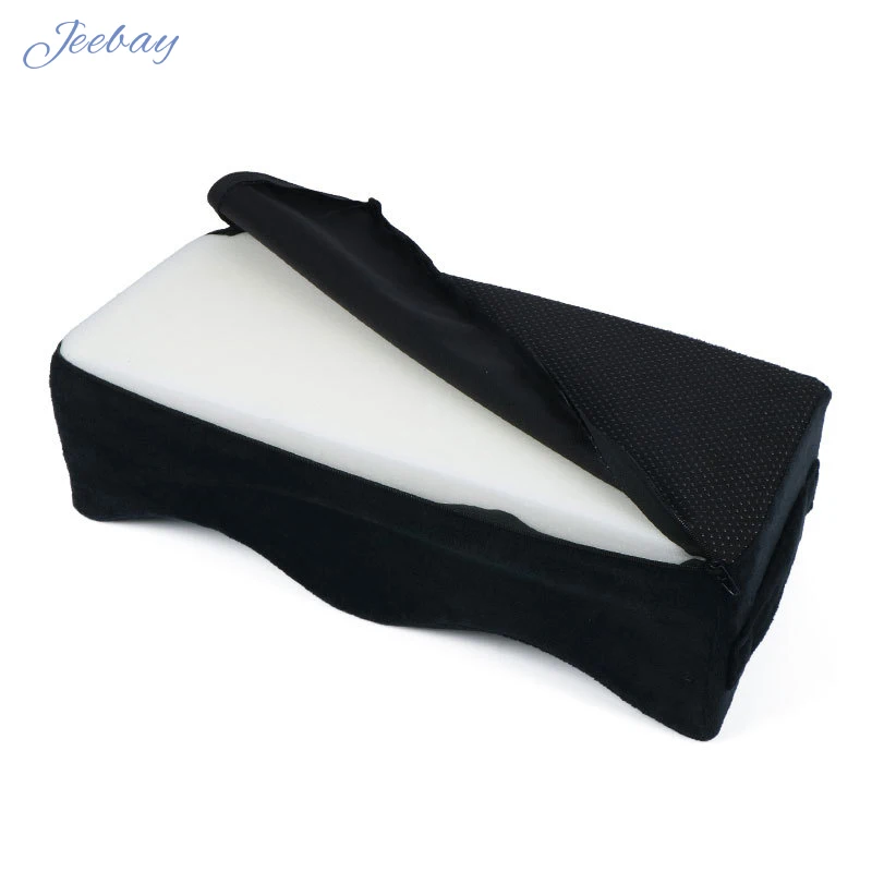 Supply Cooling Gel Lumbar Pillows Density Memory Foam Butt Pillow with Anti-Static