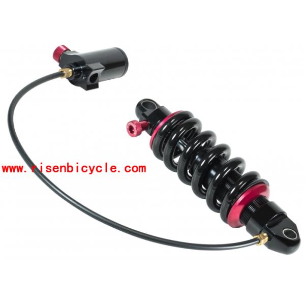Landing Gear Suspension with Piggyback Compression/Rebound Damper Bicycle Shock