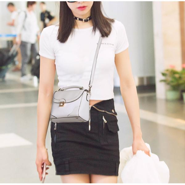 New 2019 one-shoulder bag stylish and versatile casual small doctor bag, casual small crossbody bags