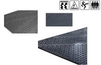Alfombra de protección del suelo de acceso a equipos pesados para carreteras temporales y almohadillas de trabajo