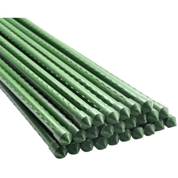8mm Metal Green 6 Foot Tomato Stakes