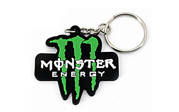 Christmas Cartoon PVC Rubber Keychain 2 - 8mm Thickness Environmental Friendly