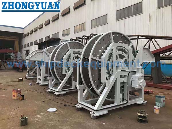 Оффшорный кабель 50KN кладя ворот для проектировать оборудование палубы корабля корабля