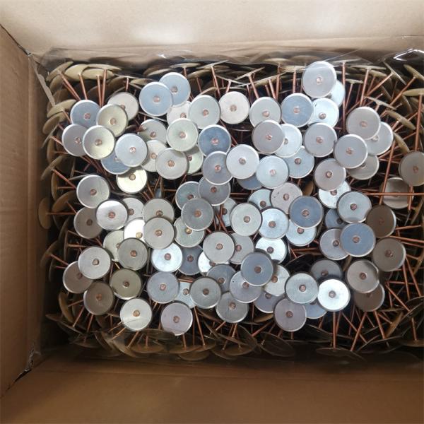 Pins soudés à base ronde de 30 mm pour l'isolation des conduits CVC