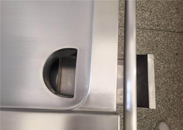 Grade japonesa de aço inoxidável de Teppanyaki do retângulo com controle do termostato