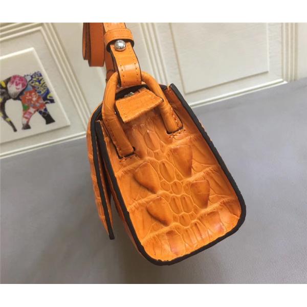 Genuine Crocodile Skin Lady Small Flap Purse Authentic Alligator Leather Women Sling Shoulder Bag Female Cross Body Bag