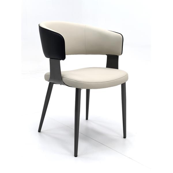 Modern Metal Frame Light Luxury Dining Chair For Restaurant Dining Room Chair Furniture