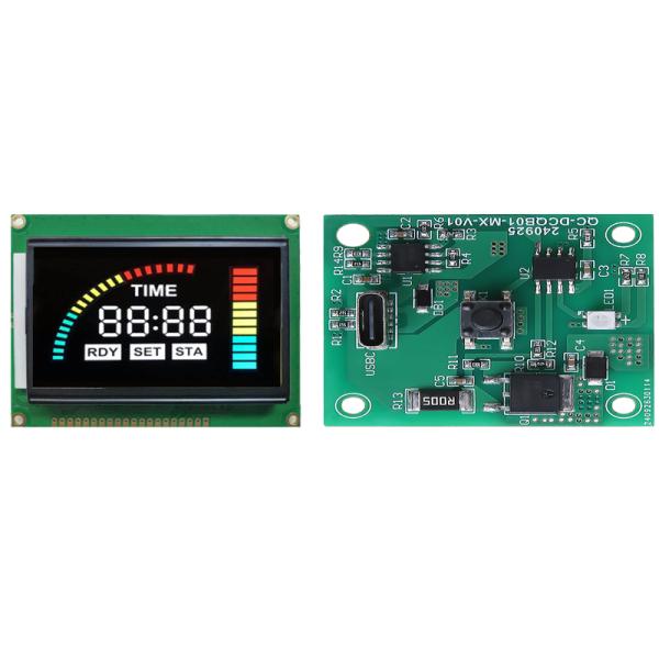 Pantalla OLED LCD Segmento LCD 1.5W PCBA Personalizada 50 – 1500cd/M2