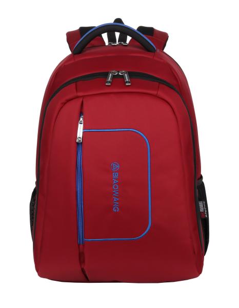 Hiking Anti Theft Laptop Backpack With Usb Charging Port Leather 34x19x48CM