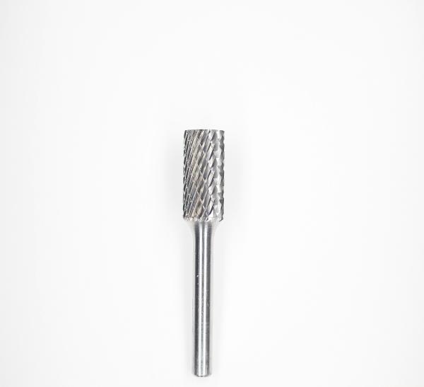 SA-5 Cylinder Without End Cut Burrs For Die Grinder 1/2 X 1 With 1/4 Shank Standard Double Cut