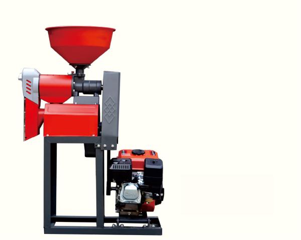 Steel Frame Mini Butterfly Rice Milling Machine 78*40*109cm