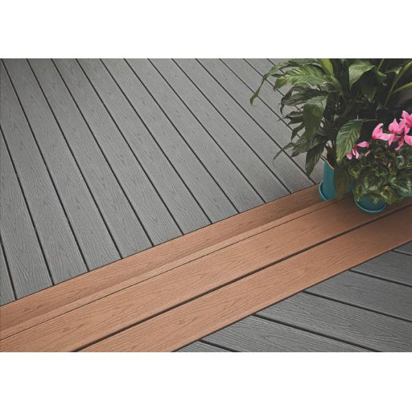 Recyclable Wood Plastic Composite Decking Board For Outdoor Balcony