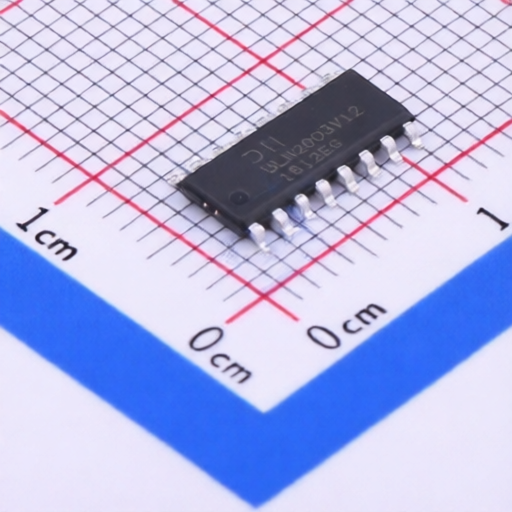 multi channel driver DIODES ULN2003V12S16-13 optimized for 12V relay coils and stepping motor control circuits