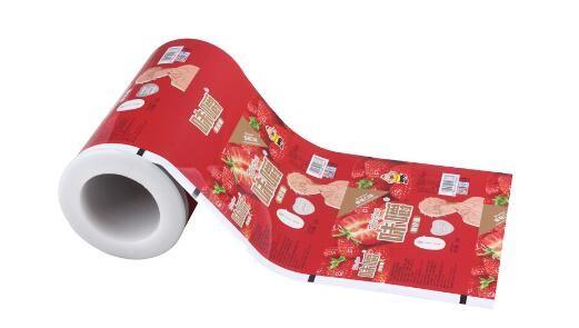 FDA Food OPP Printed Plastic Packaging Film Roll for Food Packaging