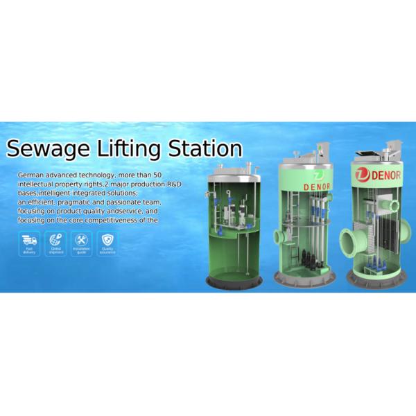 Stainless Steel & FRP GRP Wastewater Pumping Stations