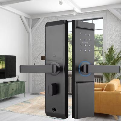 Black Hotel Door Card Lock 35mm - 55mm Remote Access Door Lock