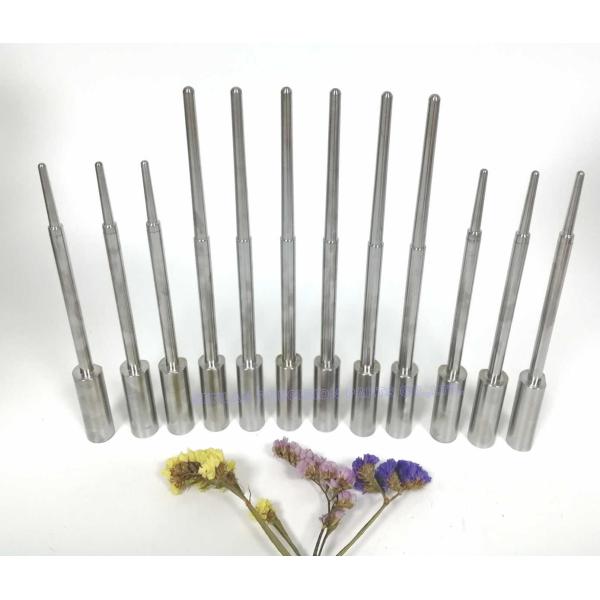 H13 Steel Ejector Pins for Die Casting Molds with ±0.01mm Tolerance and 46-48HRC Hardness