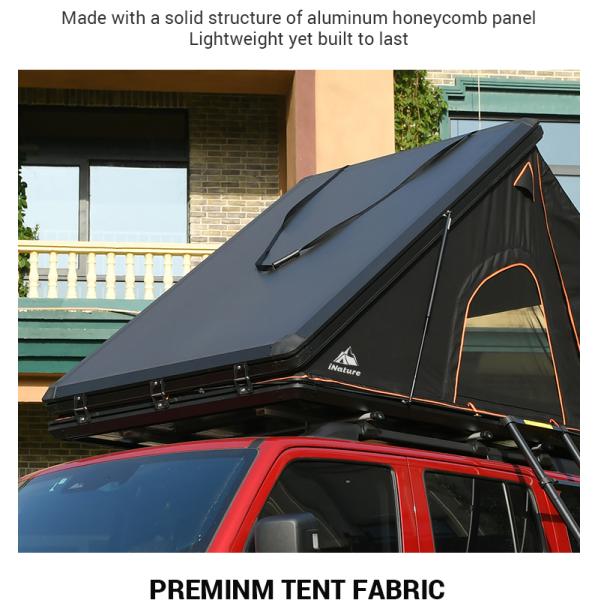 Hard Shell Roof Top Tent 3000mm Waterproof for 2 Adults