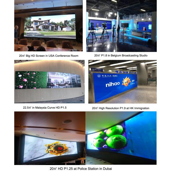 Фиксированный светодиодный дисплей P2.5 с широким углом обзора