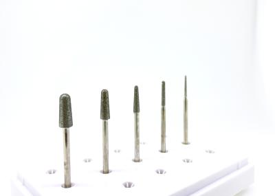 A extremidade econômica de Diamond Grinding Stones Electroplated Round afilou Diamond Bur