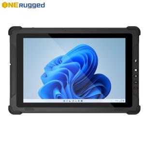 Écran capacitif 10 pouces Win 11 tablette robuste avec GPS d'empreinte digitale