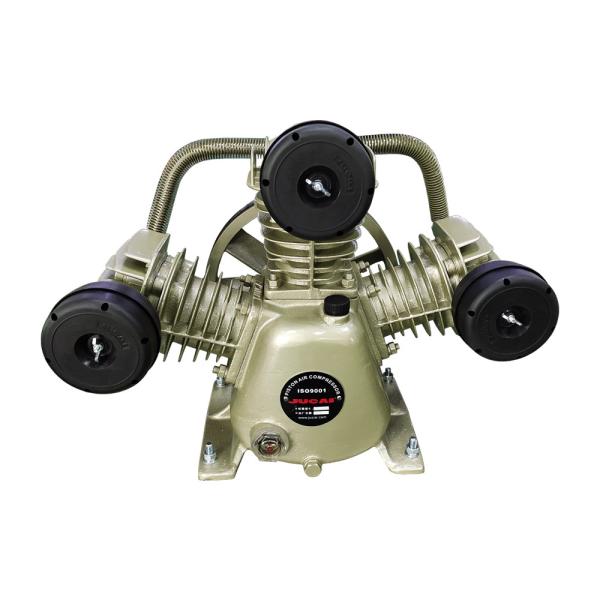 Industrial 3kw 4hp Twin Cylinder Air Compressor Pump Air cooling 360L/min