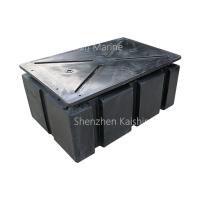 Floatador de LLDPE preto de flutuação para Marina Dock Plataforma de barco de iate de pontão flutuante