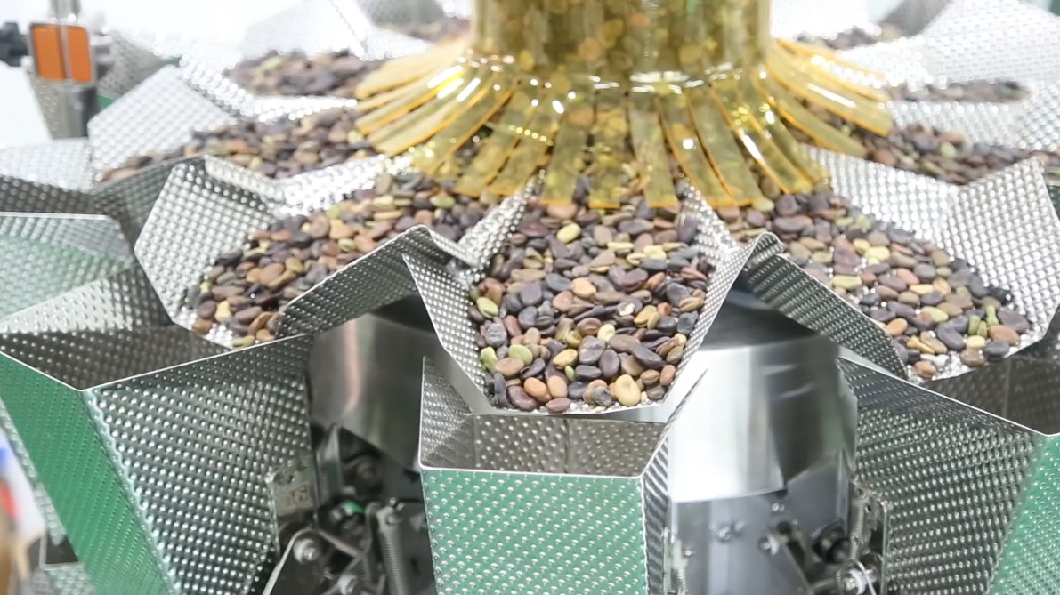 Машина Weigher 10 главная Multihead для семян подсолнуха макаронных изделий попкорна легкой закускы