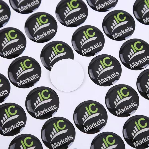 Vinyl Epoxy Sticker Printing Coating Adhesive Full Color Crystal