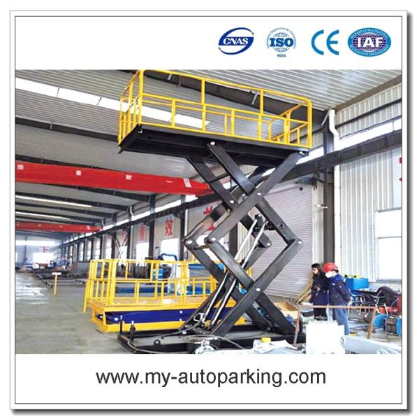 Residential Pit Garage Parking Car Lift/Scissor Car Lift for Basement/Parking Equipment Suppliers/Underground Parking