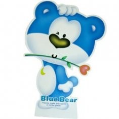 POP Custom cardboard standee display stand supplier with 4C printing