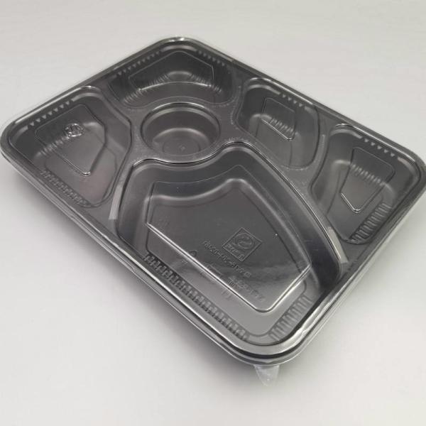 Hotsell Microwavable Custom 5 6 Compartment Bento Food Containers Take Away Disposable Plastic Lunch Bento Box