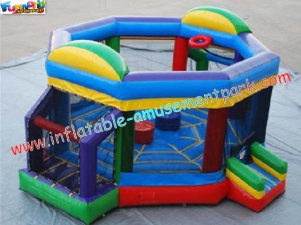Lona de 0,55 mm PVC durável inflável esportes jogos ao ar livre para casa comercial, revenda,
