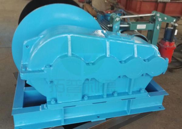 JM model 10ton steel cable winch wireless remote control for harbon