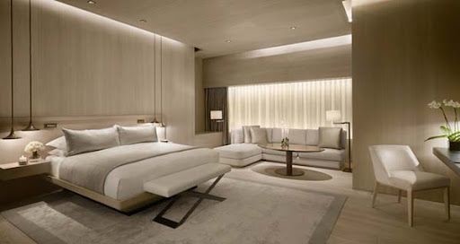 OEM/ODM Customized Solid Wood Frame King Queen Size Bedroom Furniture Set for Hotel/Villa/Resort/Apartment
