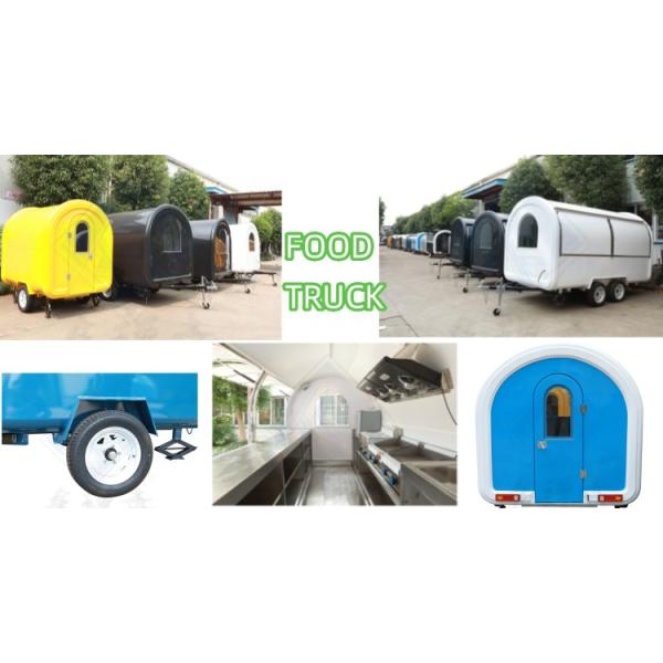 Fully Equipped Electric Pizza Oven Food Truck for Customized Mobile Fast Food Trailer
