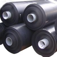 Forro antienvelhecimento preto da lagoa de peixes do forro 1mm do PVC Geomembrane de EPDM
