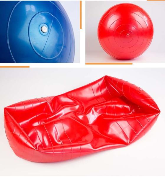 RoHS Approval Anti Burst Yoga Stability Ball , 75 Cm Fitness Ball For Whole Body Exercise