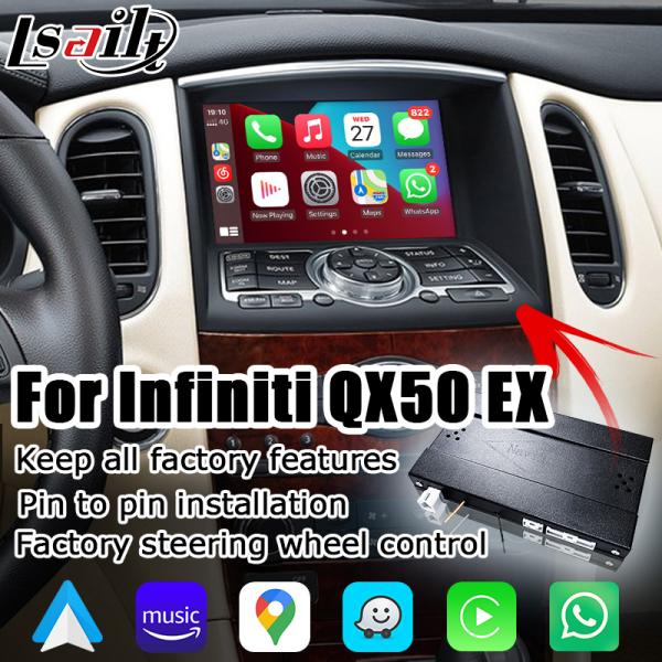 Беспроводной android auto carplay для модуля Infiniti EX35 EX25 EX37 QX50 EX IT08 08IT