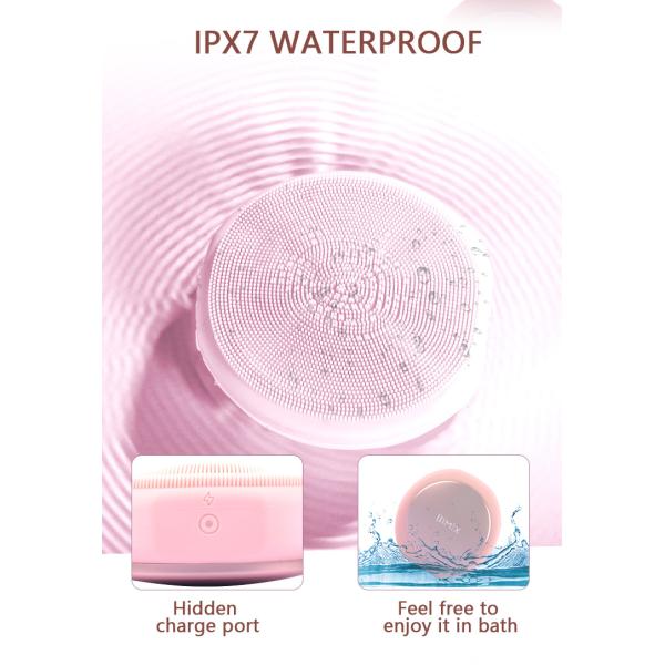 Щетка водоустойчивого лицевого Massager SPA IPX7 электрическая лицевая очищая
