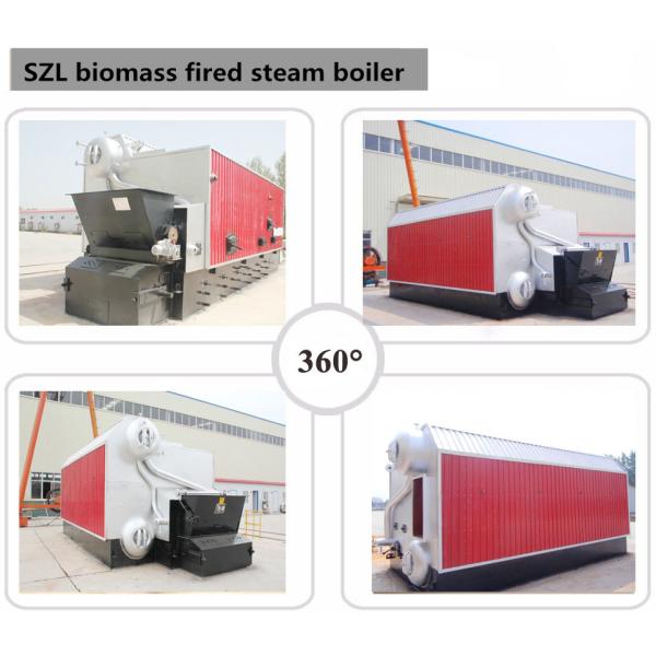 Chemical Plants Biomass Pellet Boiler , High Efficiency Industrial Biomass Boiler