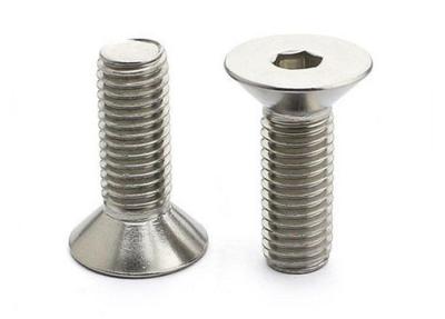 8.8 12.9 Grade Countersunk Head Bolt Stainless Steel Made With Torx Socket Driver