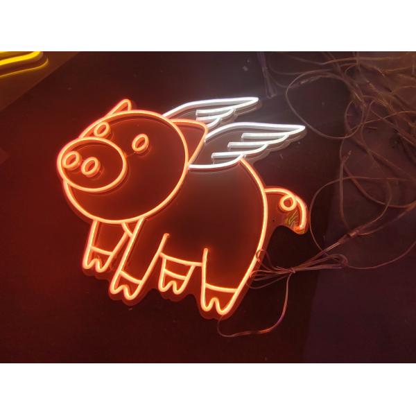 Pig neon sign kids Girls Mencave Halloween lighting pig neon sign