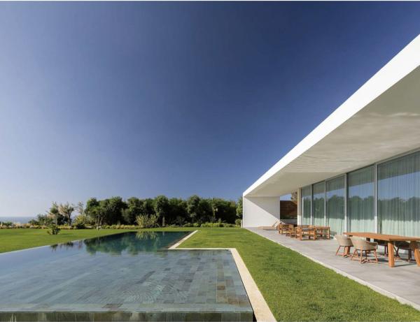 Portugal Beige Anti-Slip Porcelain Pool Tiles 300x600mm